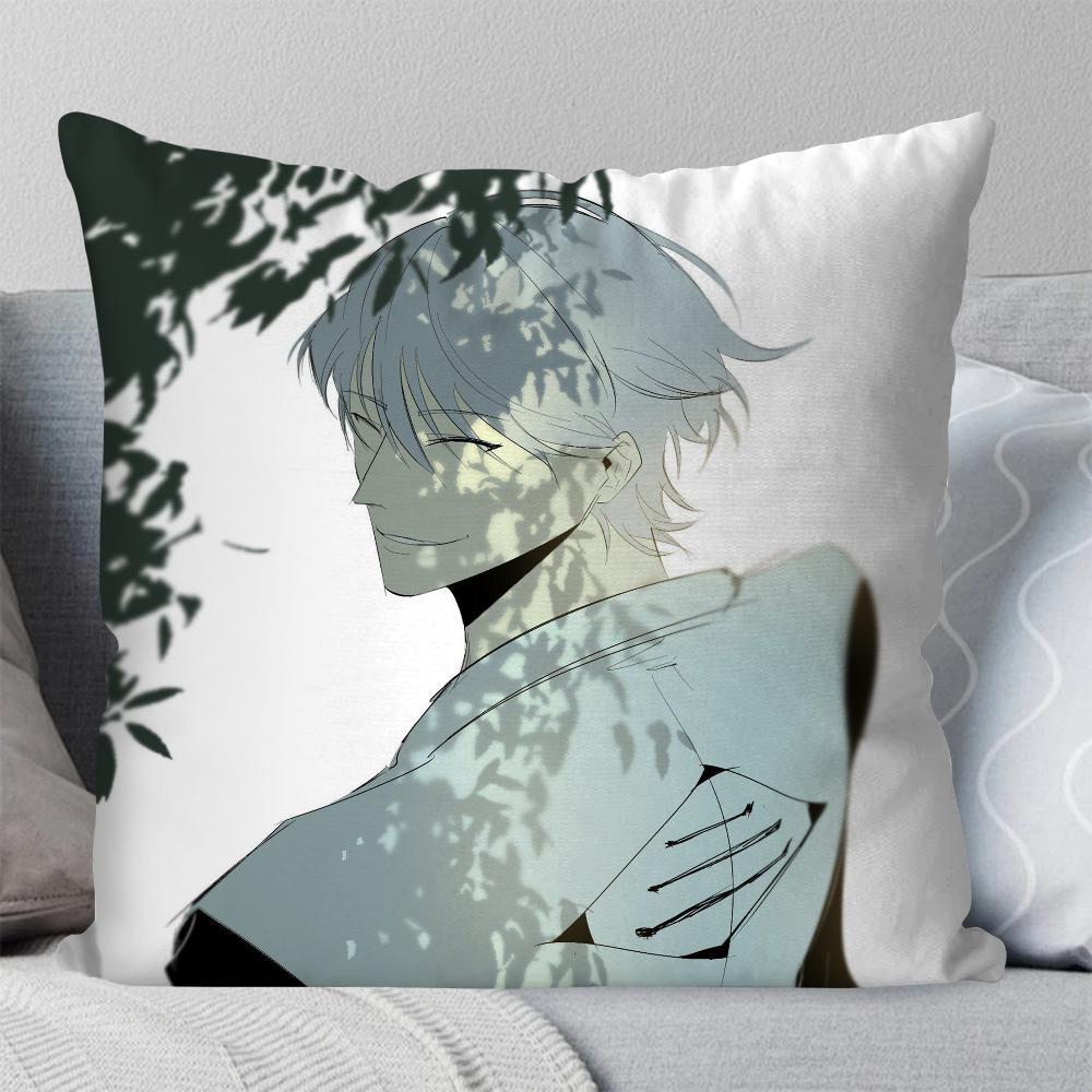 Gin Ichimaru Bleach Kussensloop Vierkante Kussen Slaapkamer Bank Ontspanning Comfort Kussen Auto Woonkamer Huisdecoratie 40X40