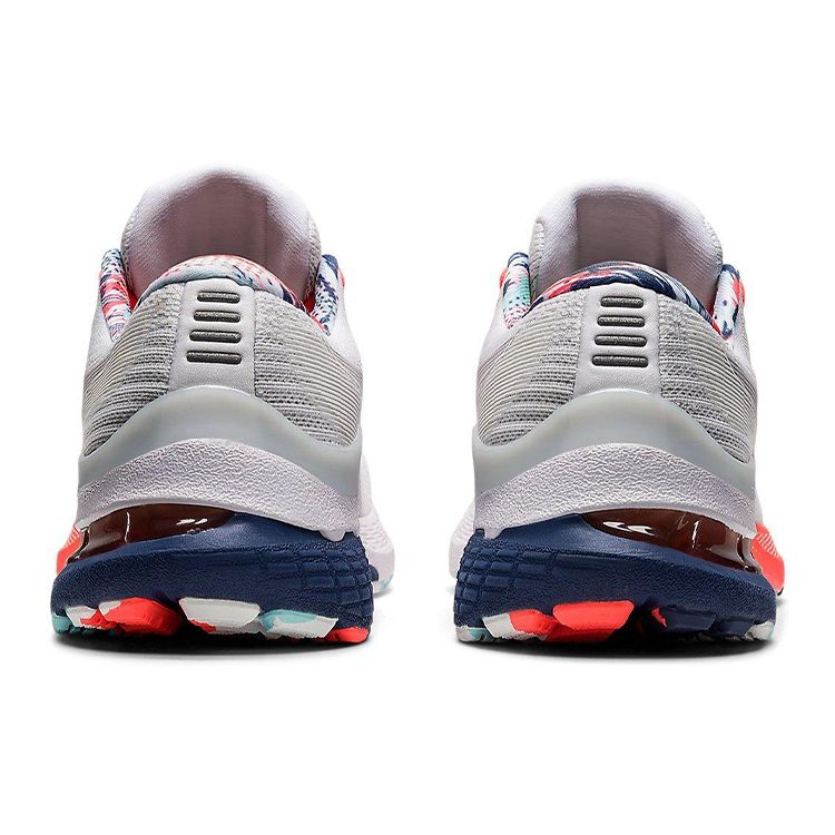 ASICS Women's Gel-Kayano 28 White Thunder Blue Running Shoes 1012B156-960