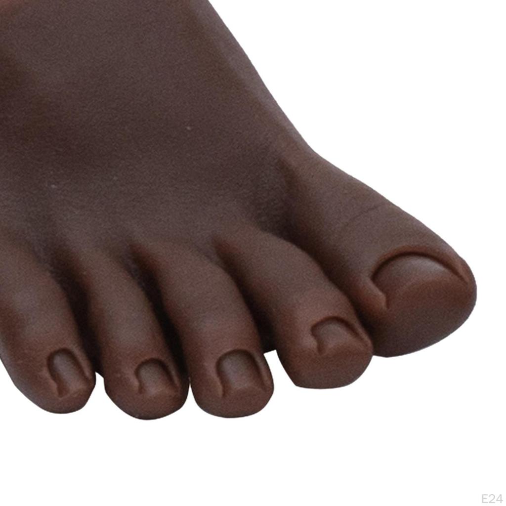 Practice Foot Model Bendable Prosthetic for Nails Ists Beginners Training