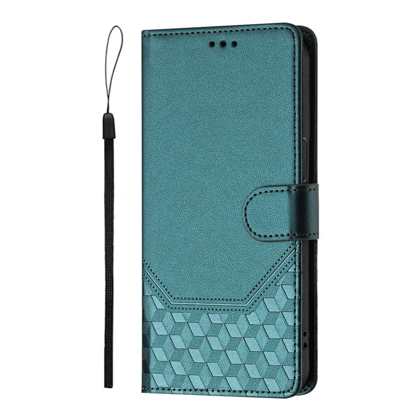 Applicable MOTO edge 60 Fusion Honeycomb Embossed Phone Case for Motorola G86Card slot case