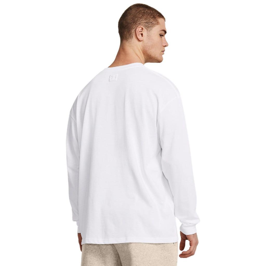 Under Armour Men's Tonal Logo Heavyweight Long-Sleeved T-Shirt