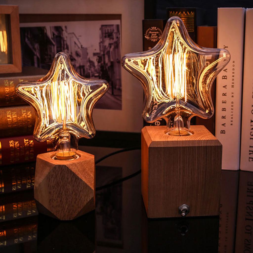 Retro Edison Bulb E27 40W Dimmable Light Bulb Vintage Ampoule Incandescent Filament Lamp G90 Amber Glass Globe Home Decor Bulbs