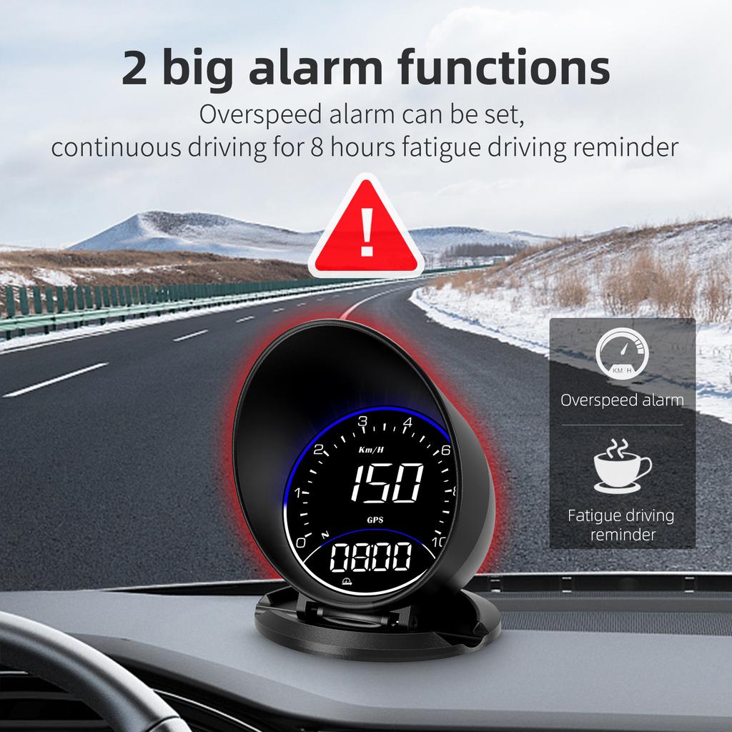 G6 HUD Auto Head Up Display Universal Digital Tachometer Kompass GPS Headup Display Auto Elektronik Zubehör Für Alle Auto