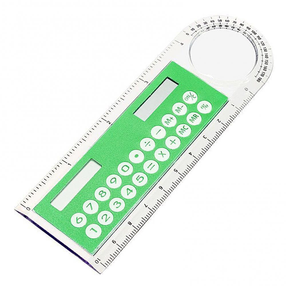 Measuring Ruler Transparent Ruler Solar Energy Ruler Calculator Ruler Calculator With Magnifier