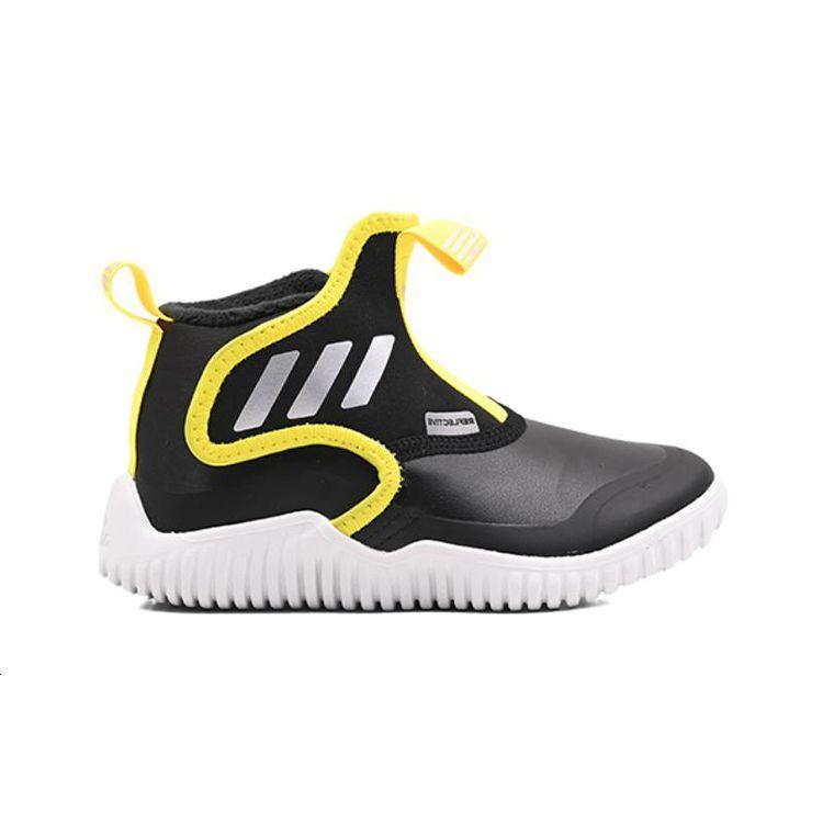 Adidas Rapidazen Mid Comfortable Versatile Non-Slip Durable Mid-Top Training Shoes Kids Training Shoes Black GX7128