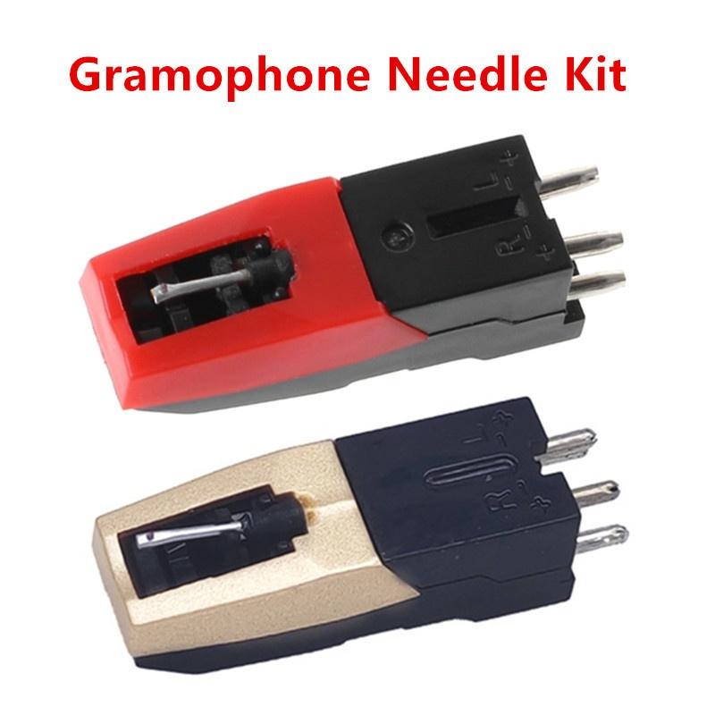 Phonograph Stylus Needles Crisp Clear Sound Wear Resistant for Most Vinyl Record Players Home Audio Playback