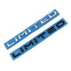 ABS Car Rear Bumper Side Emblem Sticker Limited FOR Au/ris Rav/4 Ya/ris Cor/olla 4Ru/nner Aval/on Car Logo Sticker; Car Exterior