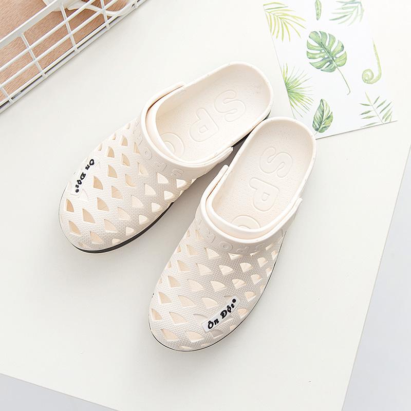 

Вьетнамский стиль полые носки пара обувь летние унисекс дышащие двойного назначения пляжные шлепанцы удобные сандалии 39 белый