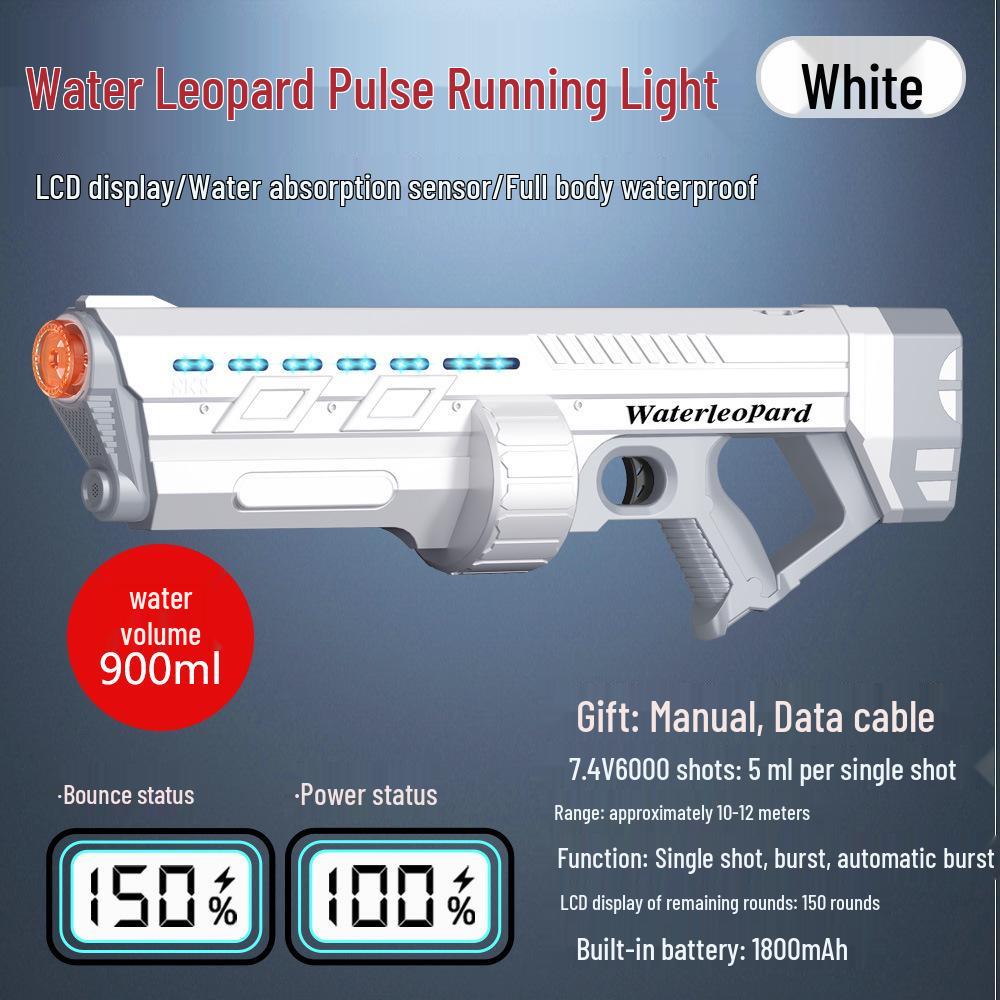 Cross-Border Large Capacity Automatic Water Absorption Electric Water Gun with Strong Battery Life