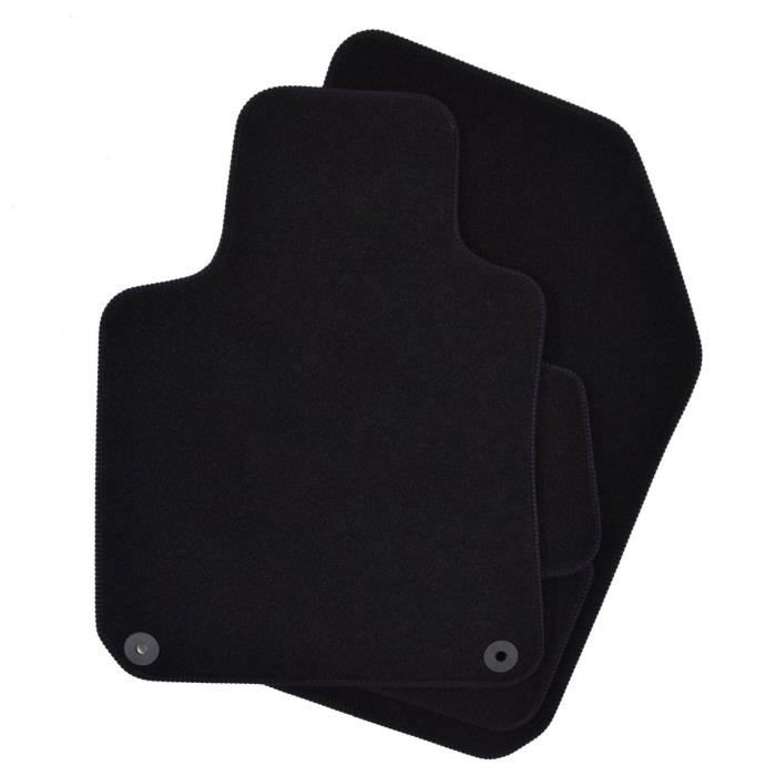 Tapis de sol - Peugeot - 308 - Noir - 4 pièces - Antidérapant et imperméable