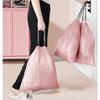 100pcs/Roll Durable 45x43cm Drawstring Trash Bags Portable Affordable Large Garbage Bag Thickened Trash Bags Household Use