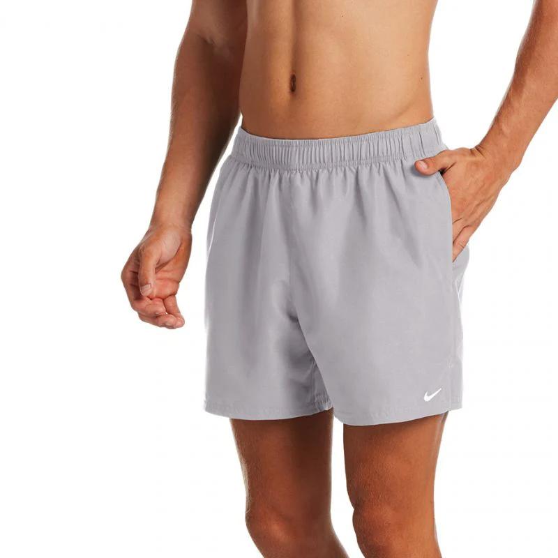 Nike Einfarbig Elastischer Bund Gerade Lässige Shorts Herren Unterteile Grau NESSA560-079