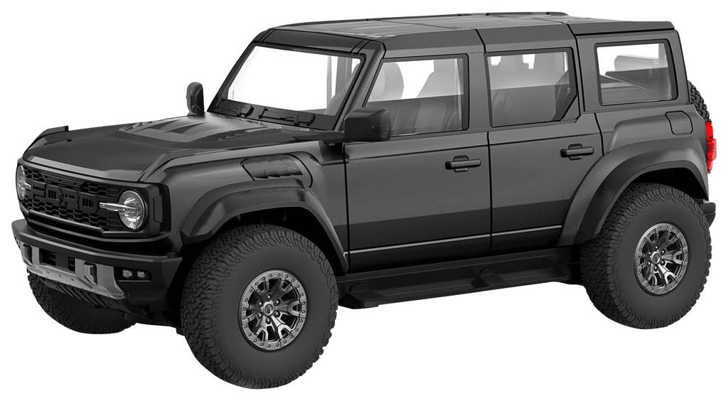 Doyusha Scale Ford Bronco Raptor Electric Radio Control Model 630671 2.4GHz 1/24 (Black)