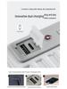 18-Inch Multifunctional Front-Opening Aluminum Frame Suitcase with Charging Capability for Women
