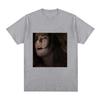 Oklou T-Shirt Galore Album Graphic Printing Tees Round Neck Short Sleeve Camisetas Women/men 100%Cotton Tees Anime T-shirt Band T-shirt Summer Tops