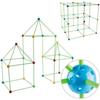 SHOP-STORY- MAGICASTLE : Kit de Construction de Cabanes pour Enfants - 175 pièces