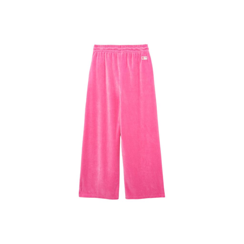 New MLB Casual Pants Women's Pink 3FPTB0636-45PKS