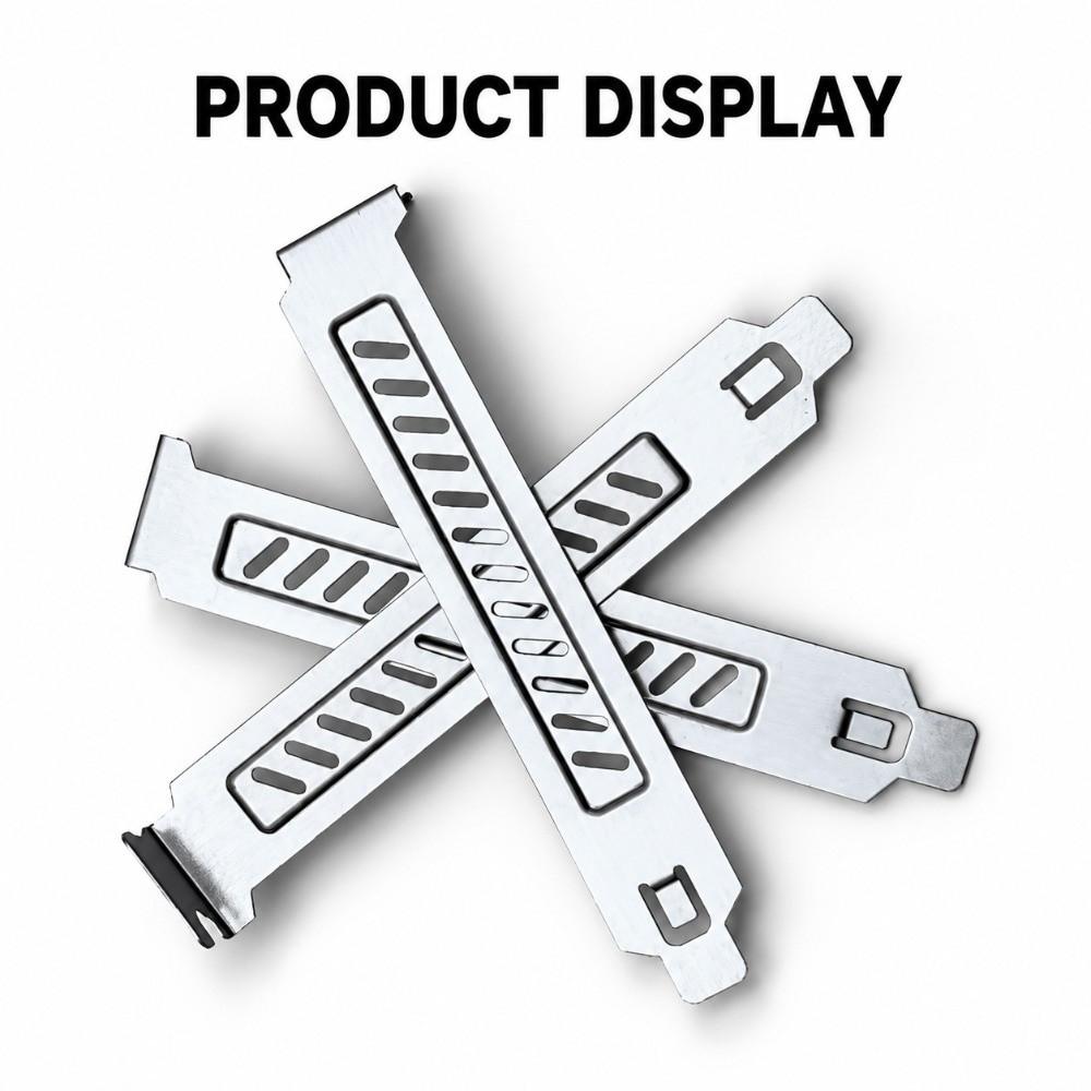 Plug-In PCI Slot Cover With Screws Case Blanking Plate New Dust Filter Plate