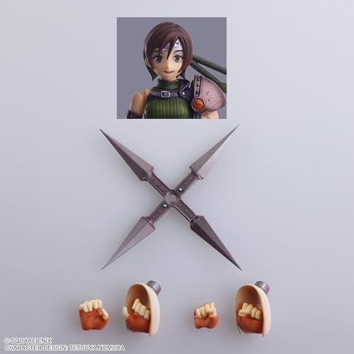 Final Fantasy VII Bring Arts <Yuffie Kisaragi> PVC Painted Action Figure