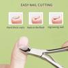 1pcs Stainless Steel Nail Clippers for Thick & Ingrown Toenails, Precision Trimming Tool,Manicure Pedicure Tool for Salon & Home