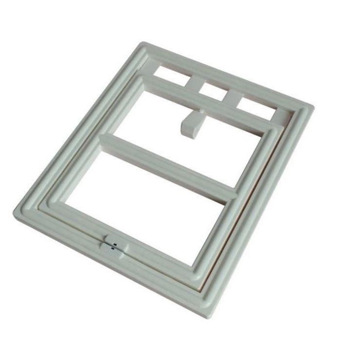 

Lockable Home Dog Screen Door Mosquito Proof Pet Door for Cats Plastic Screen Window Security Flap Gate for Dog Fences