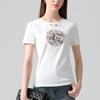 New Chinese Short-sleeved T-shirt for Women's New Round Neck Embroidered Embroidered T-shirt Light Chinese Style Chinese Elements Improved Top