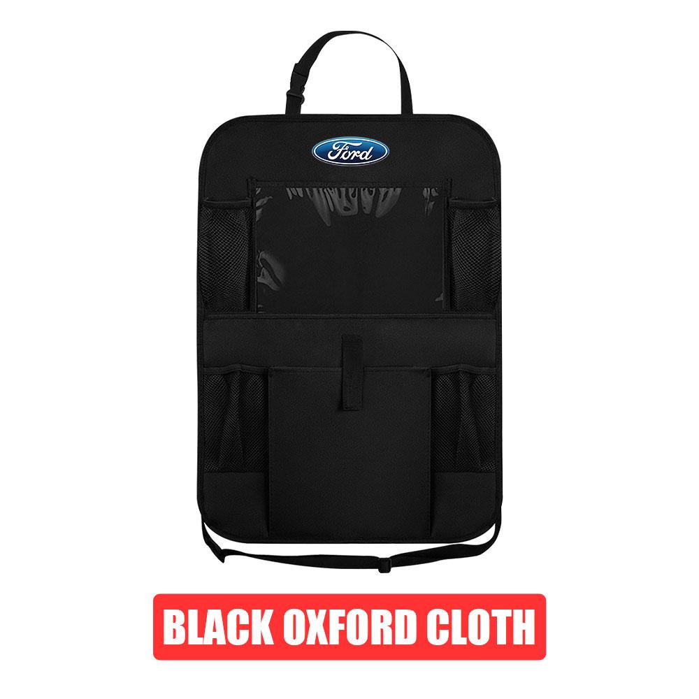1Pcs Car Seat Back Multi-Pocket Storage Bag Organizer Holder For Ford Mondeo STRACING Explorer Edge Focus Kuga Transit Ecosport