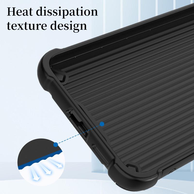 Anti-slip Bumper Armor for Magsafe Magnetic Phone Case for IPhone 15 14 13 12 11 17 Pro Max 17 Air 16 Plus Shockproof Cover