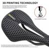 KOCEVLO KS07 Carbon Fiber 3D Printed Bicycle Saddle Road Mountain Bikes Universal Fit