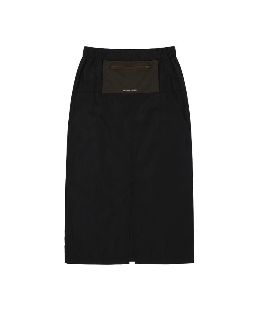 Wellbeing Express Utility Zipper Skirt Black