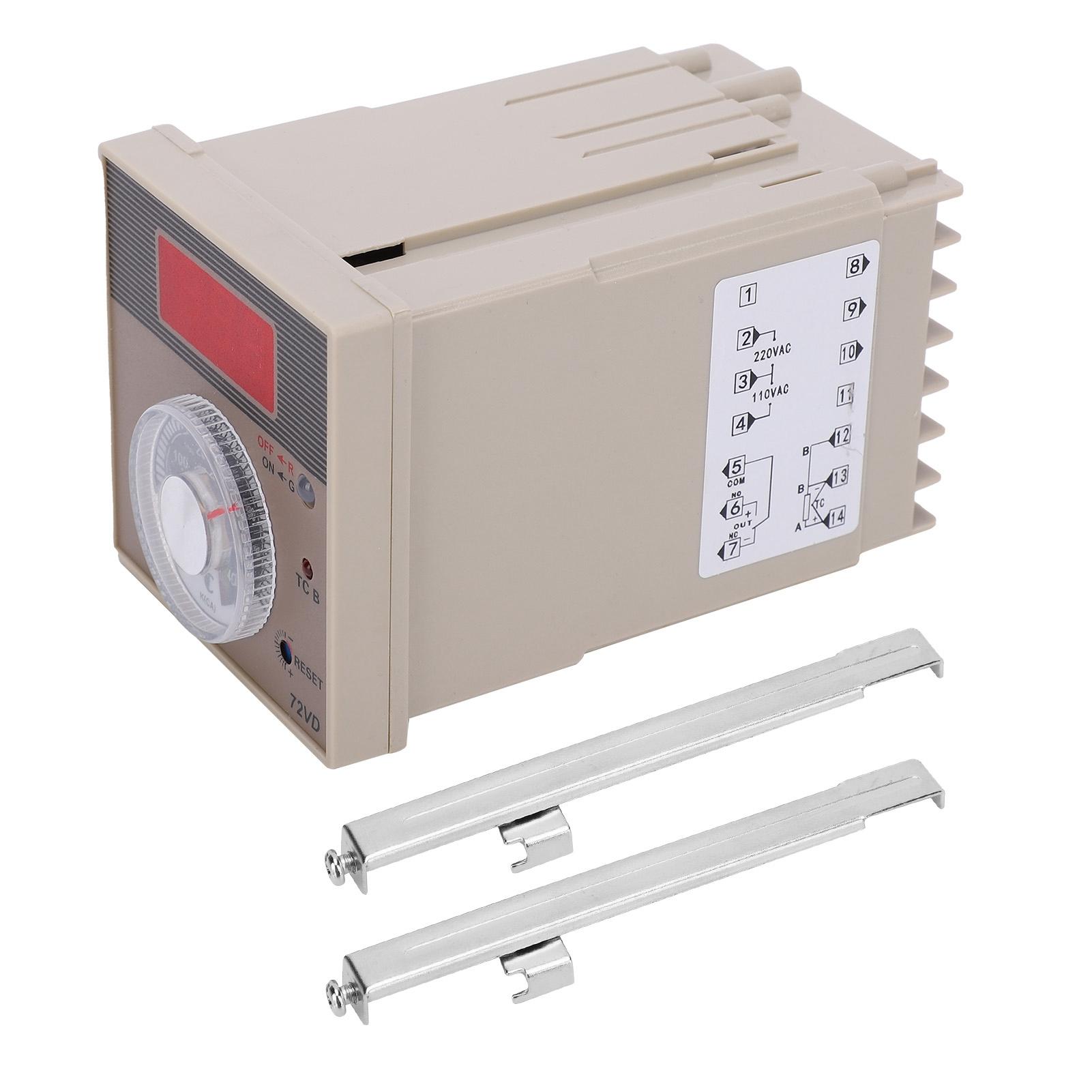 

BERM Temperature Controller Digital Display Regulator Pointer Thermostat BEM72VD 220V