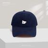 Vintage Cotton Baseball Hat With Animal Embroidery For Spring Outings