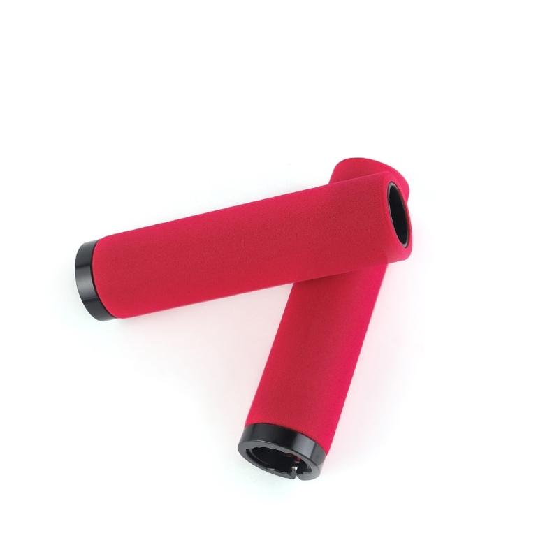 1Pair Foam Bicycles Handlebars Grips Soft Shock Absorption Handle Bar Cover for Stability And Control Easy To Install