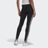 Adidas Originals 3 Stripes Tight Casual Butt-Lifting Side Stripe Leggings Women Leggings Black H09426