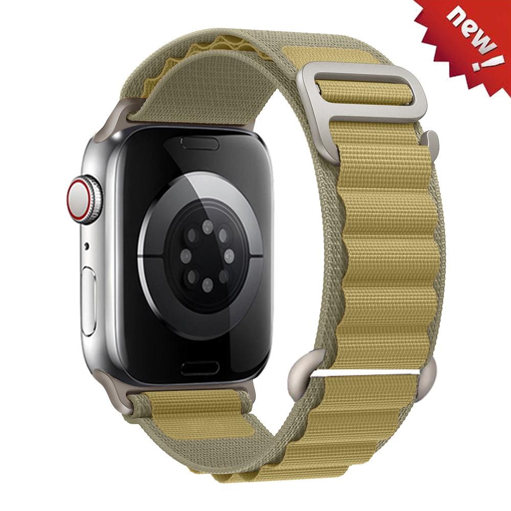 Pulseiras Para pulseira Apple watch série 11 10 9 7 8 se 46mm 40mm 44mm 45mm 49mm 42mm 41mm Loop Alpine Correa bracelete iwatch Ultra2 3