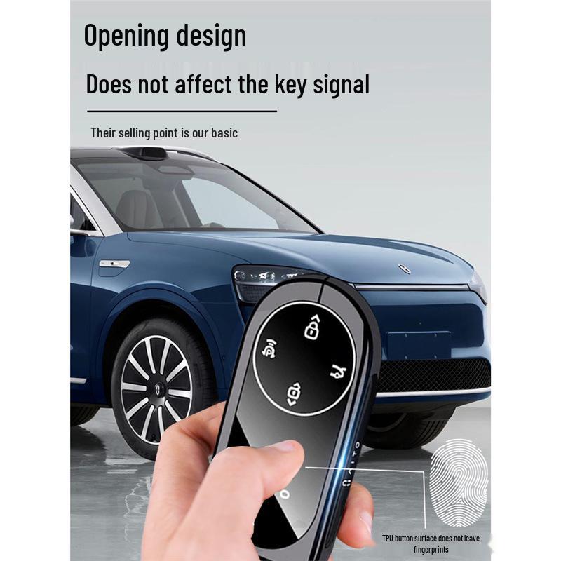 AITO M9/M8 Key Case: Compatible with New Huawei AITO M8 Extended-Range Electric Ultra, Special Metal Shell.