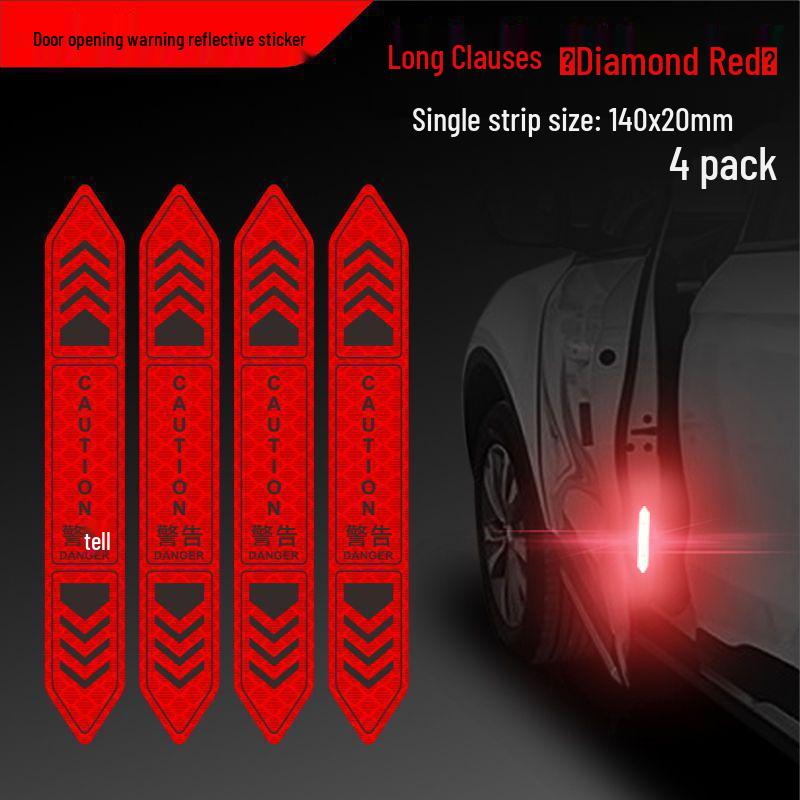 Reflective Car Door Warning & Decorative Strip