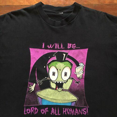 Invader Zim T-shirt Tops Tee 100% Cotton Tee Best Gift All Size S-4XL