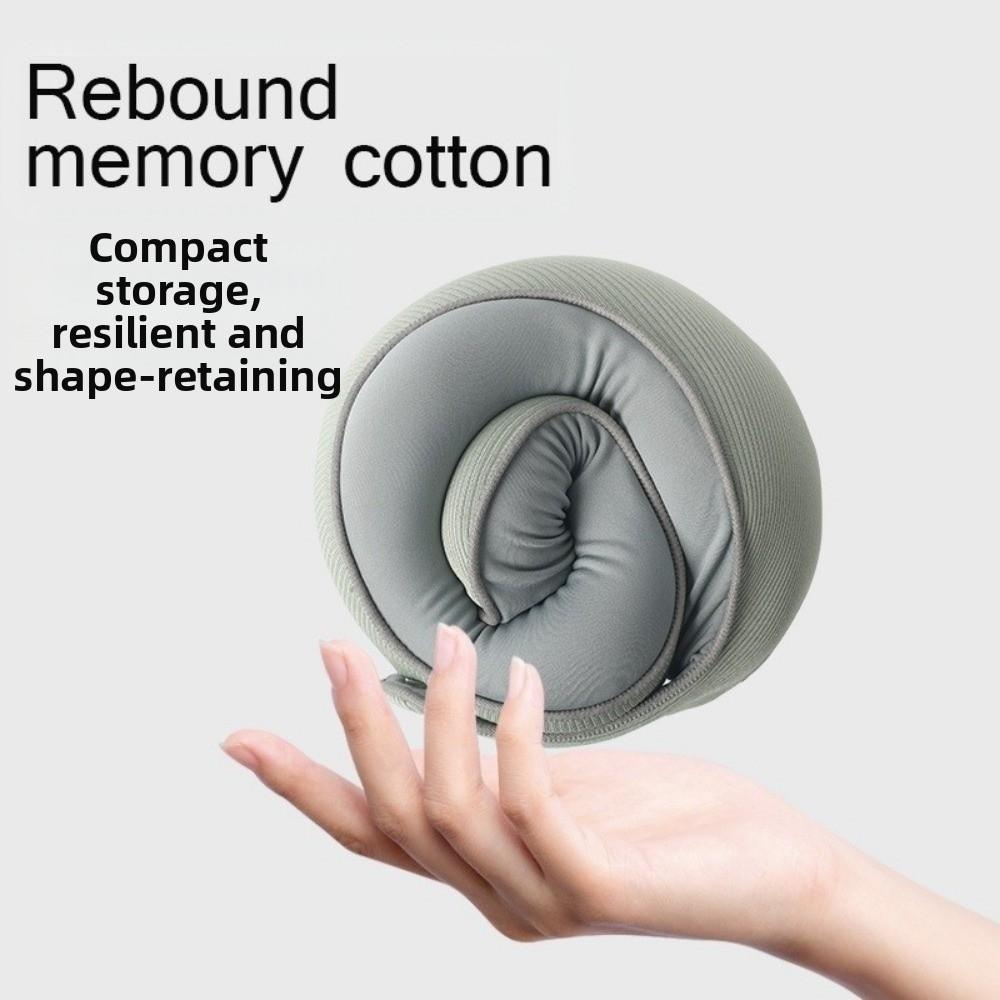 Portable Neck Pillow Multi-functional U-shaped Design Travel Pillow Comfort Support Soft Material U Shape Pillow