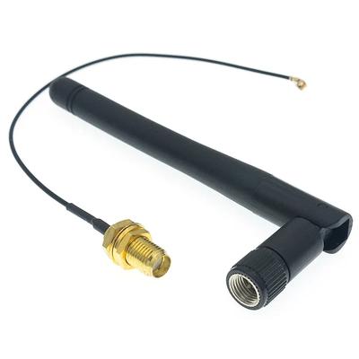 1pcs 2.4G Antenna Folded Bluetooth Wifi Module ZigBee Antenna SMA To Feeder Line 2.4GHz Antenna