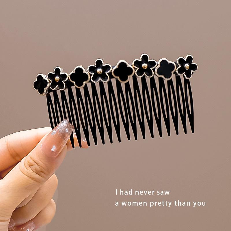 Stylish and Versatile Hair Clips for Women, Pearl Hair Combs for Wispy Hair, Bangs Clips, High-end Hair Accessories