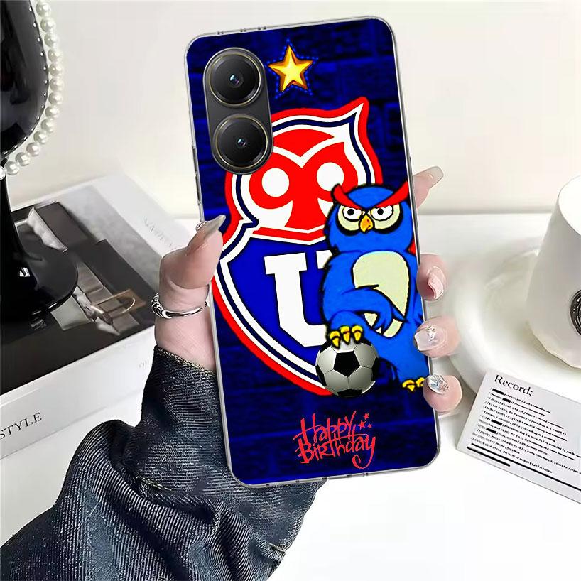 De Chile U-University Logo For Xiaomi Poco X7 X6 X5 F7 Ultra F6 F5 Pro Phone Case X4 Nfc F4 Gt F3 M6 M5S M5 M4 M3 Fundas Cover C