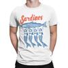 Men Sardine Mermaid Sardine T Shirt  Cotton Clothes Novelty Short Sleeve Crewneck Tee Shirt Plus Size T-Shirts