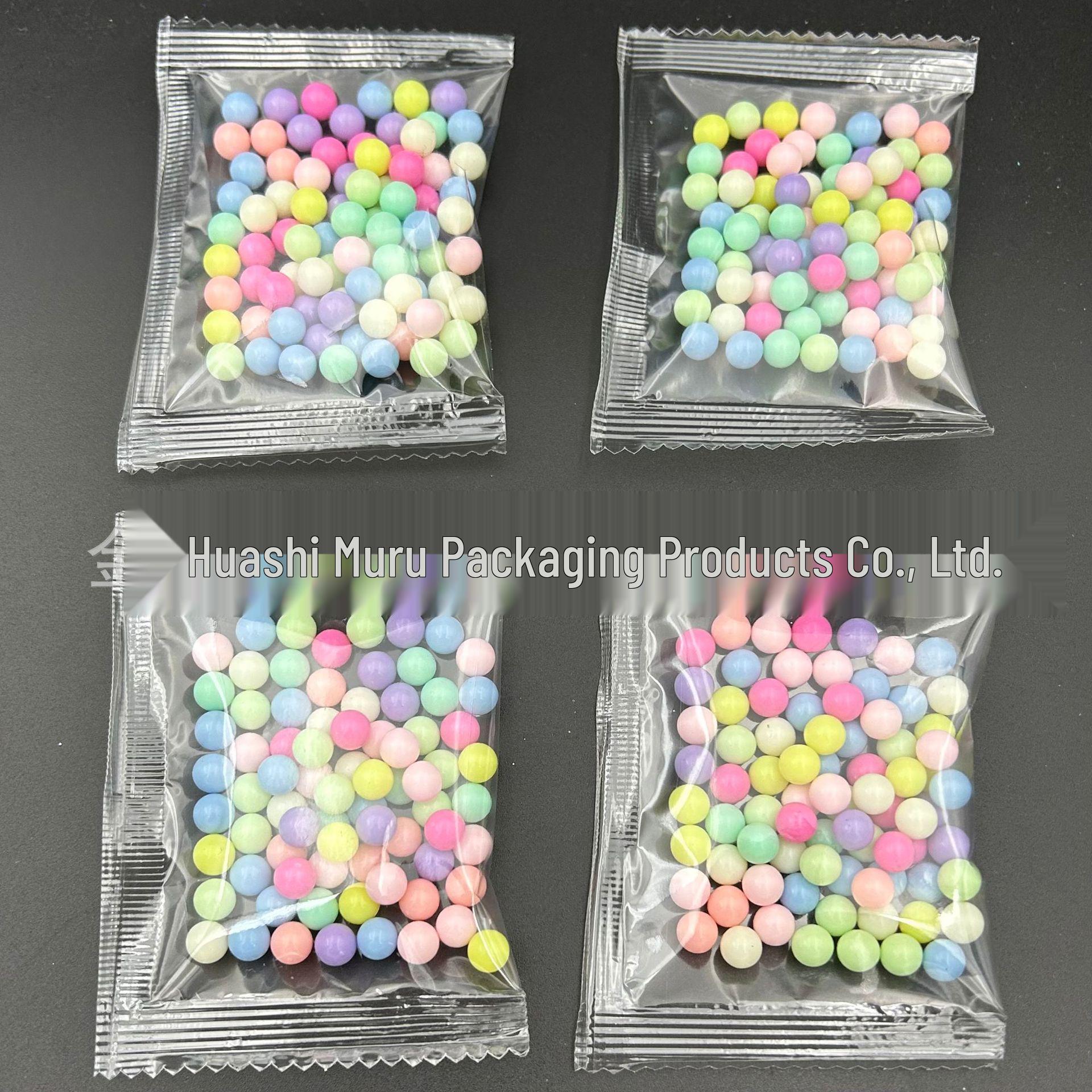

10g Mixed Color Beads: Macaron Solid, No Hole, Round, Candy Color, Loose DIY Accessory. Mixed color