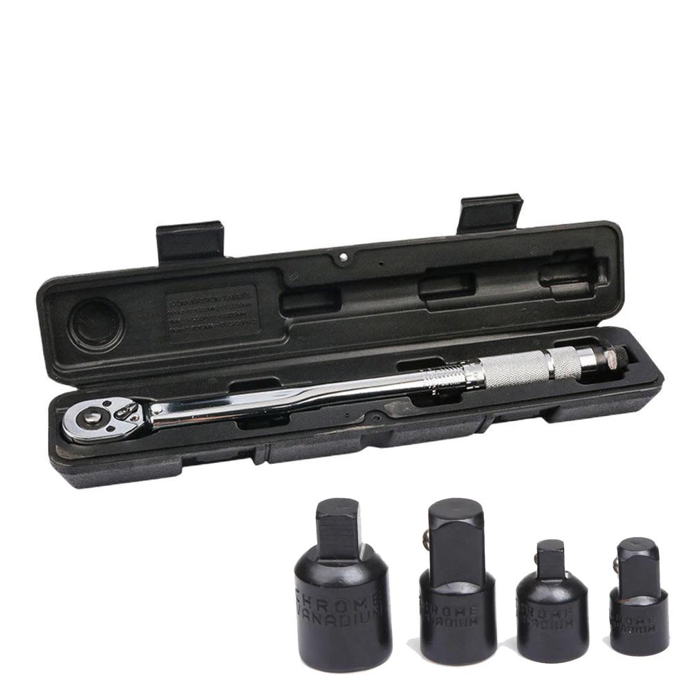 Reversible Ratchet Spanner Precise Preset 5-60N.m Reversible Ratchet Key Square Drive Adjustable Torque Spanner Car Repair Tool