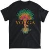 Tree of Life with Woman Yoga T-Shirt Chakra Haka Yoga T-Shirt, Long Sleeve Shirt, Sweatshirt, Hoodie Unisex Adult Size Made In Canada