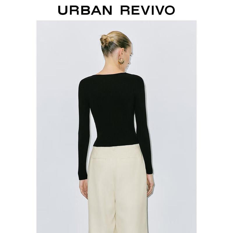 UR Women's Button-Front Slim-Fit Knit Cardigan