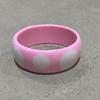 Cool Punk Style Geometric Wristband Hip Hop Candy Color Bracelets Resin Polka Dot Bangles  Unisex