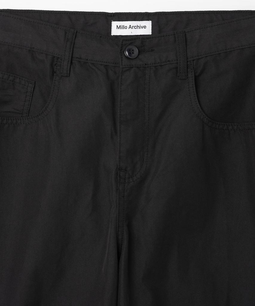 MILLO ARCHIVE Reflect Curved Chino Pants [Black]