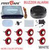 12V 16.5mm Parking Sensor Kit Universal 6/8 Sensor Buzzer Reverse Radar Sound Alarm Indicator Probe System
